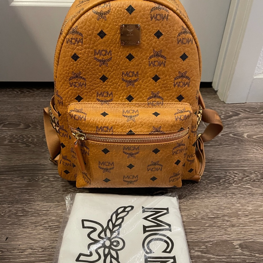 •NEW AUTHENTIC MCM BACKPACK•